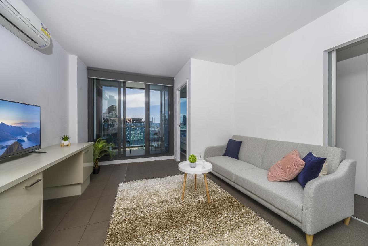 Hudson Sea View Apartments Southern Cross Station Cbd Melbourne Buitenkant foto