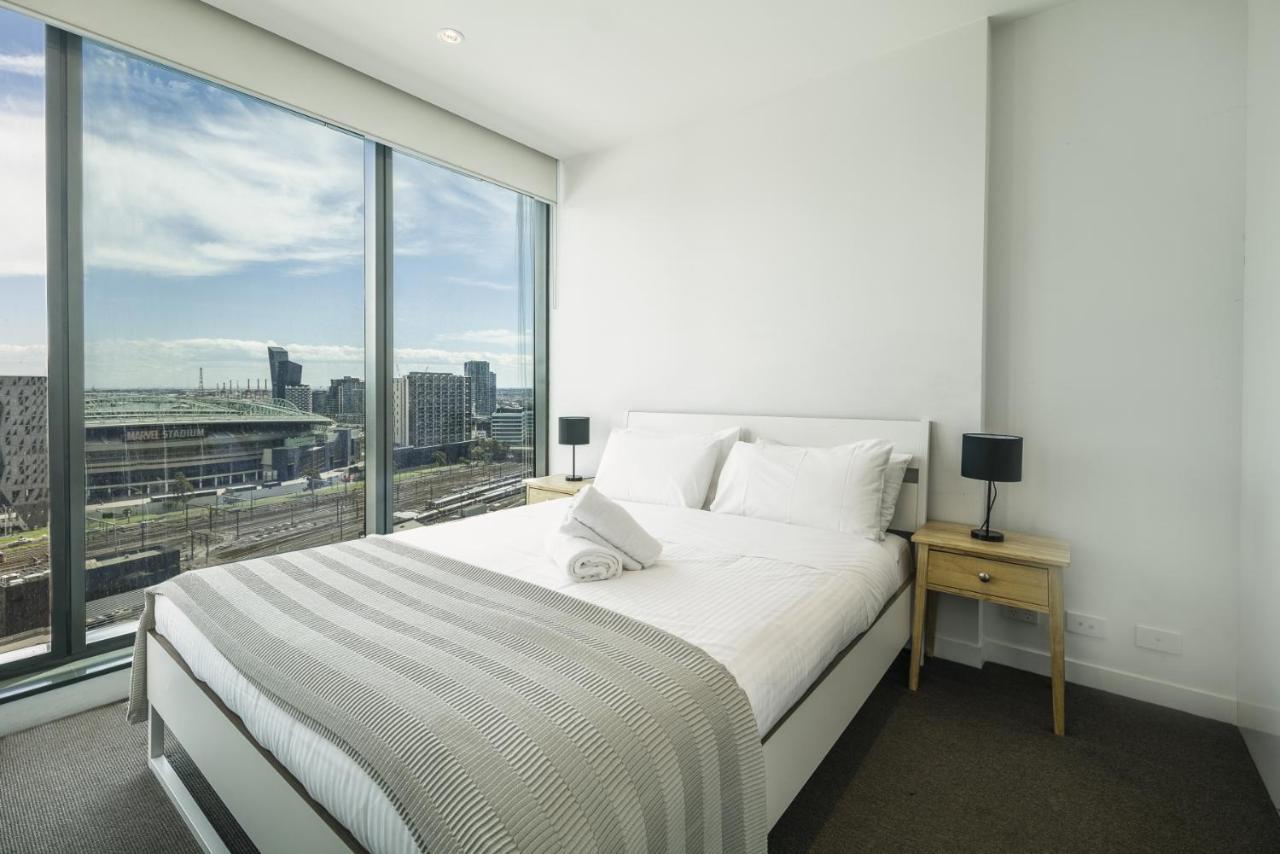 Hudson Sea View Apartments Southern Cross Station Cbd Melbourne Buitenkant foto