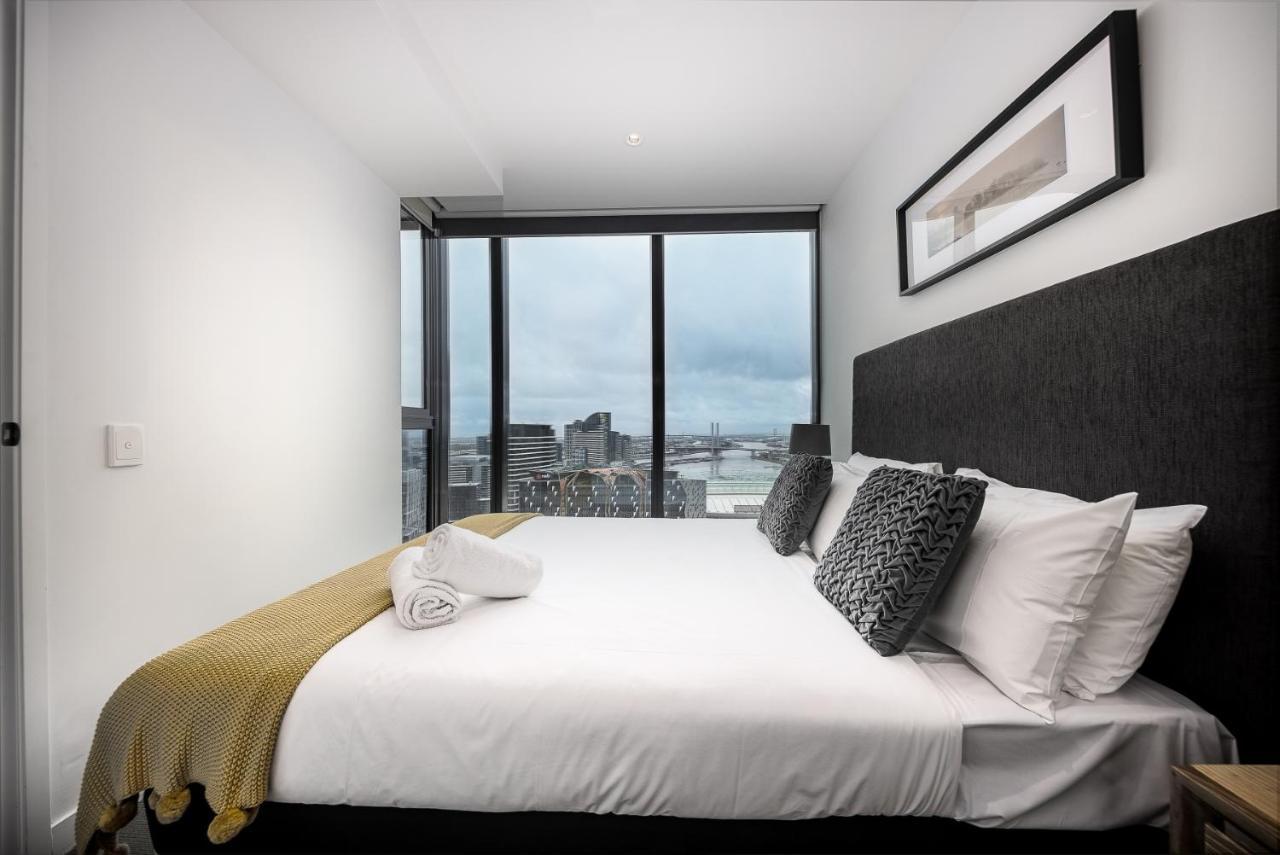 Hudson Sea View Apartments Southern Cross Station Cbd Melbourne Kamer foto